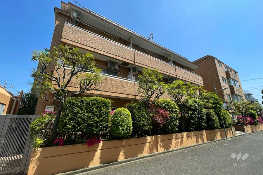 ブランシール戸越公園の外観（北西側から）