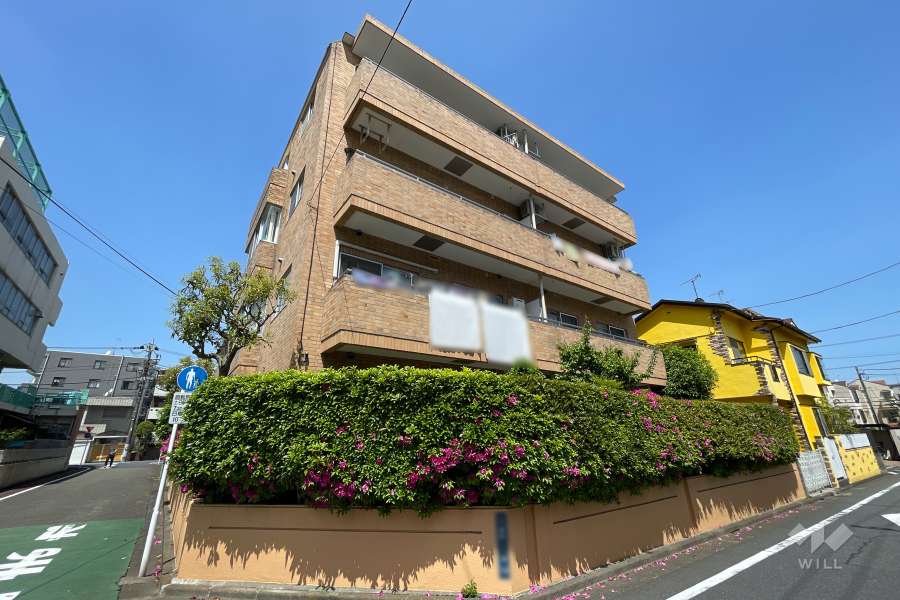 ブランシール戸越公園の外観（南西側から）