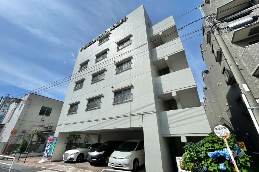 ニックハイム北品川の外観（北東側から）