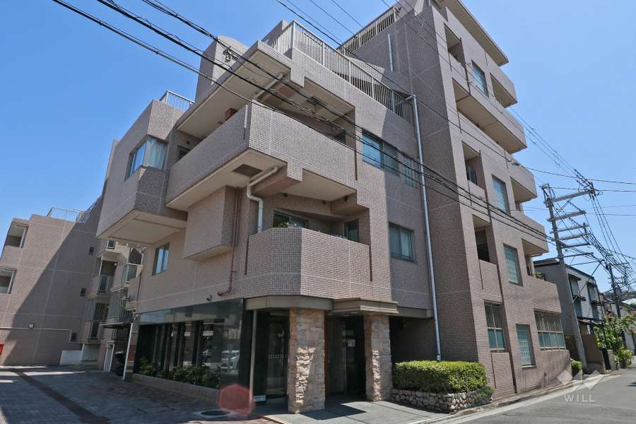 アネスタ武庫之荘の外観（北西側から）