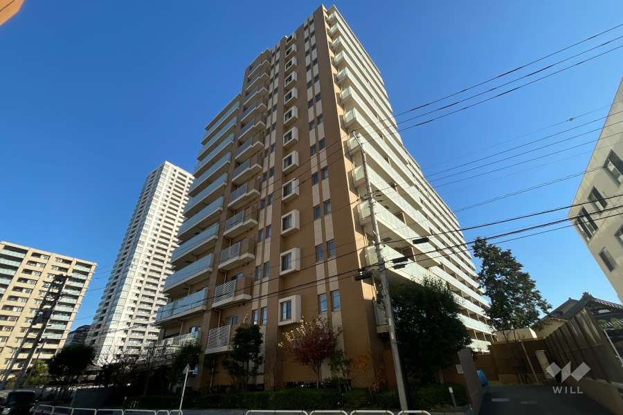 サンクタス南品川の外観（南西側から）