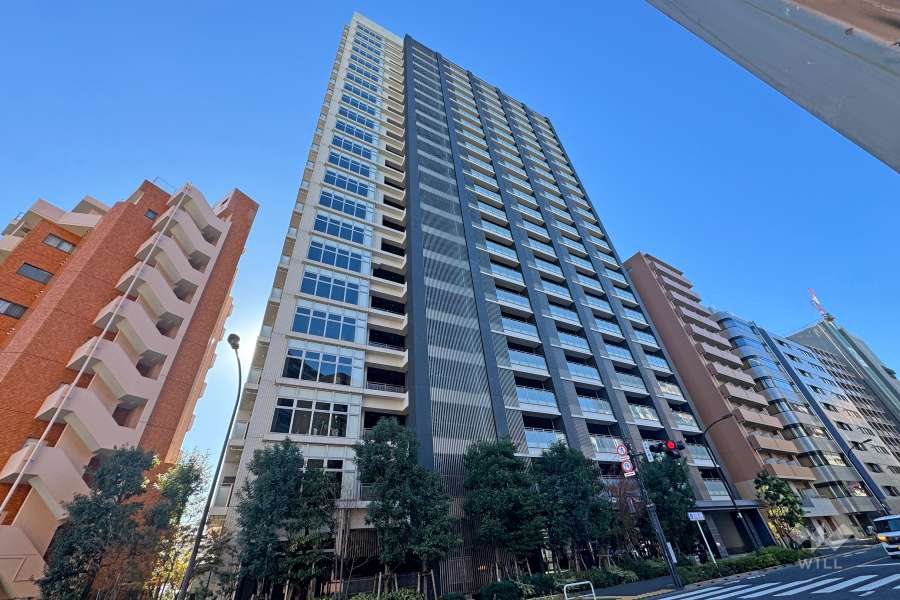 シティテラス大井仙台坂ヒルトップガーデンの外観（北東側から）