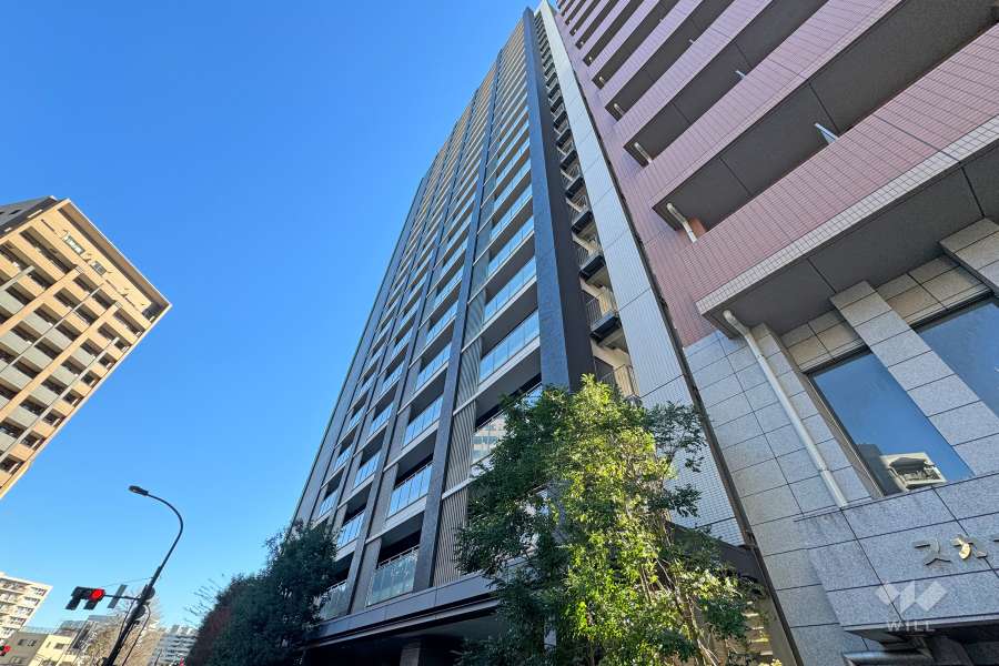 シティテラス大井仙台坂ヒルトップガーデンの外観（北西側から）