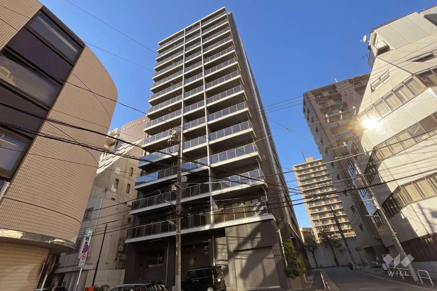 ザパークハウスアーバンス東五反田の外観（南西側から）