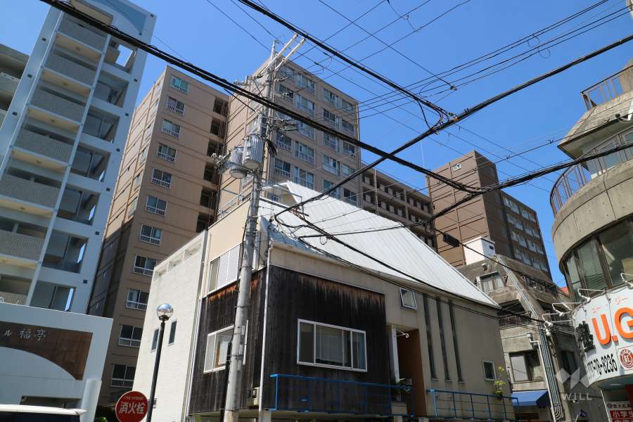 宝塚第１コーポラスの外観（北東側から）