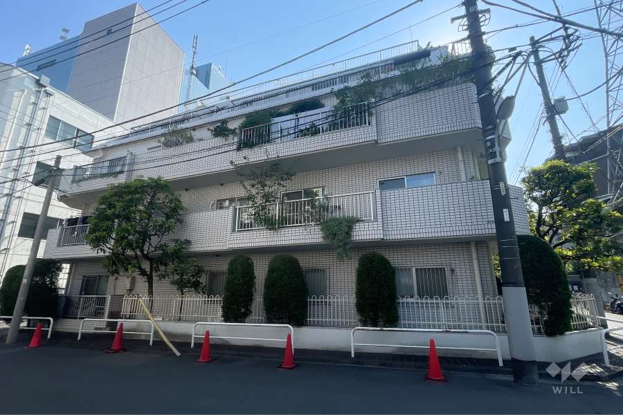 フォンテーヌ御殿山の外観（北西側から）