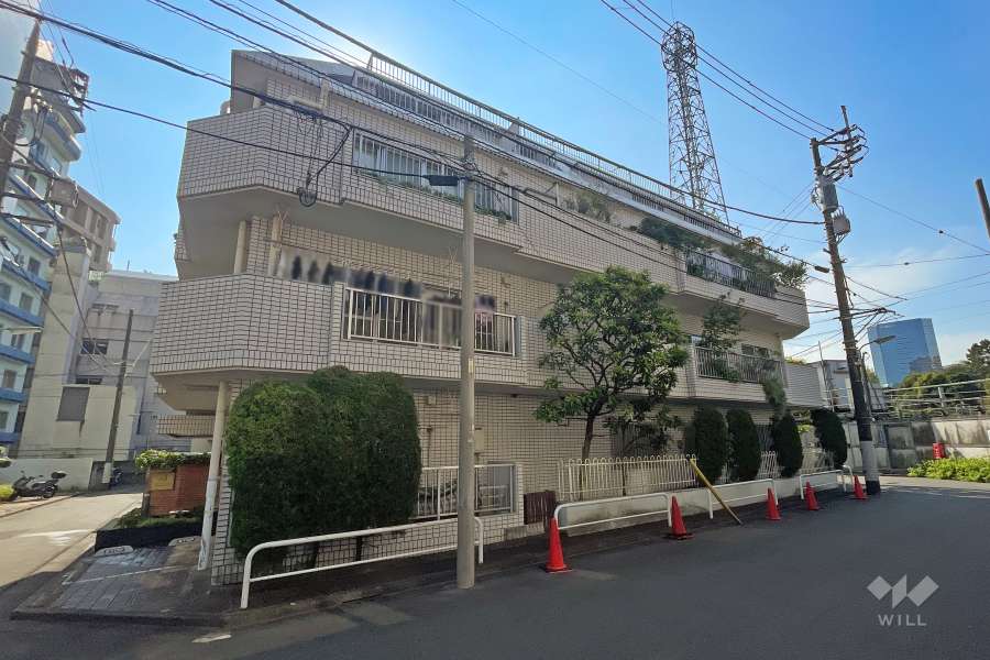 フォンテーヌ御殿山の外観（北側から）