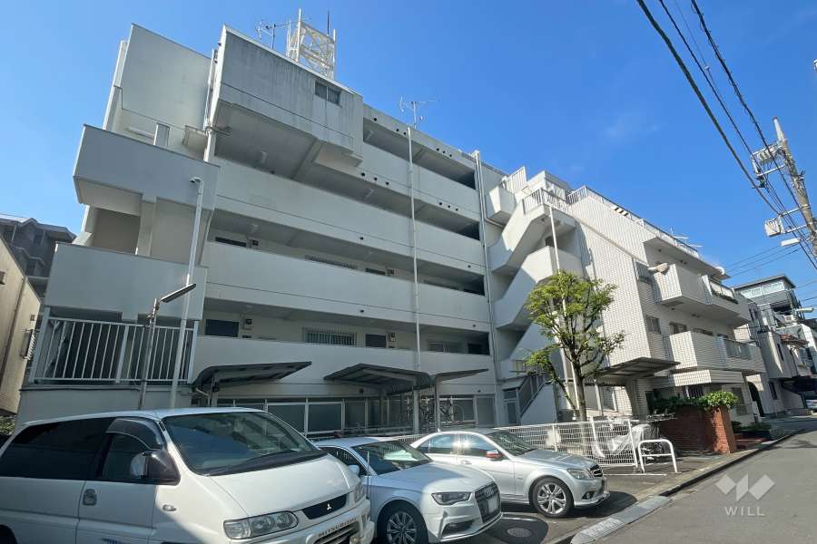 フォンテーヌ御殿山の外観（南東側から）