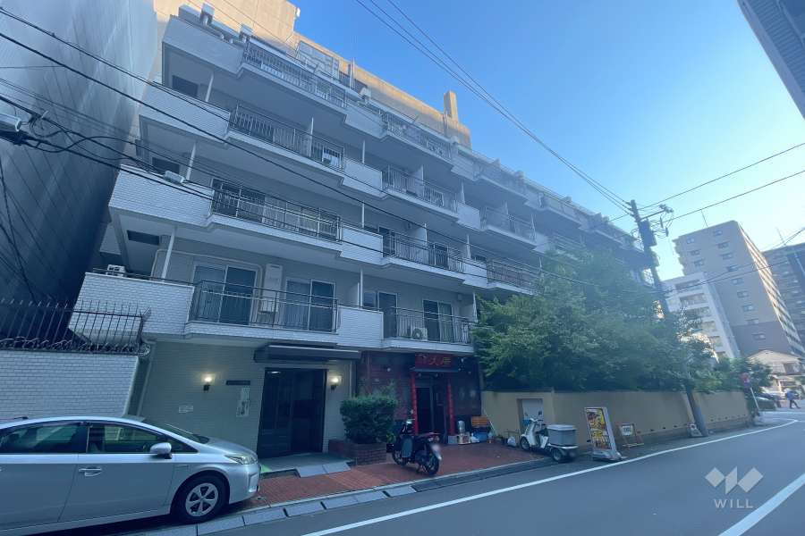 レジェンド五反田の外観（南西側から）