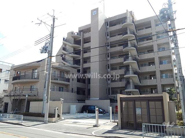 南武庫之荘アーバンライフの外観（北西側から）