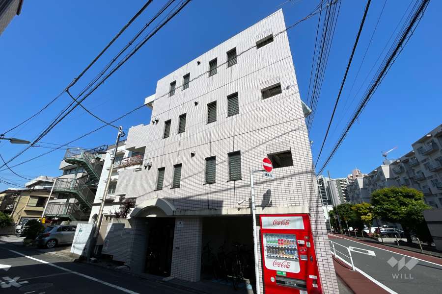 ミリオンコート目黒不動前の外観（西側から）