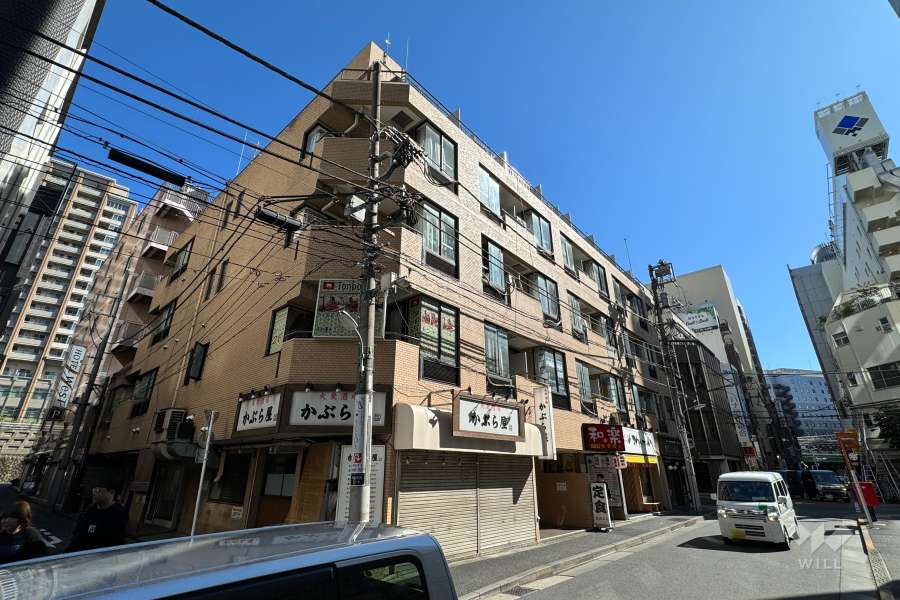 ハイホーム五反田の外観（南西側から）