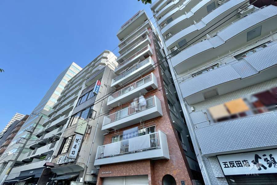 藤和西五反田コープの外観（南東側から）