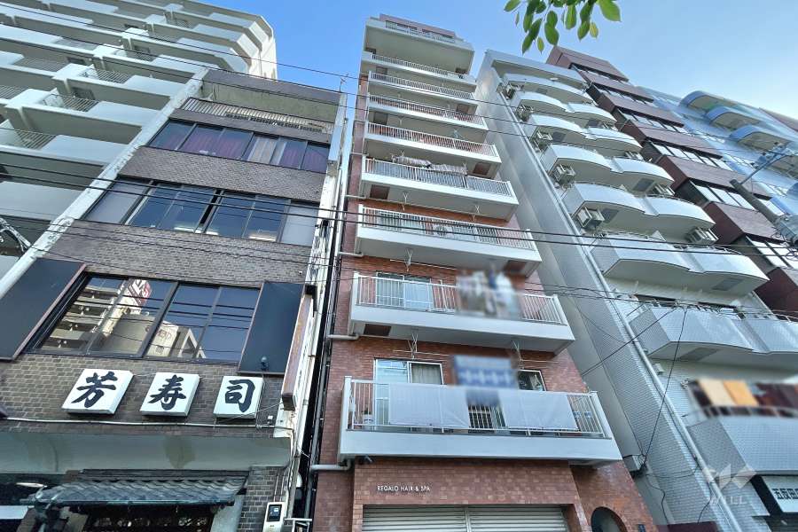 藤和西五反田コープの外観（南西側から）