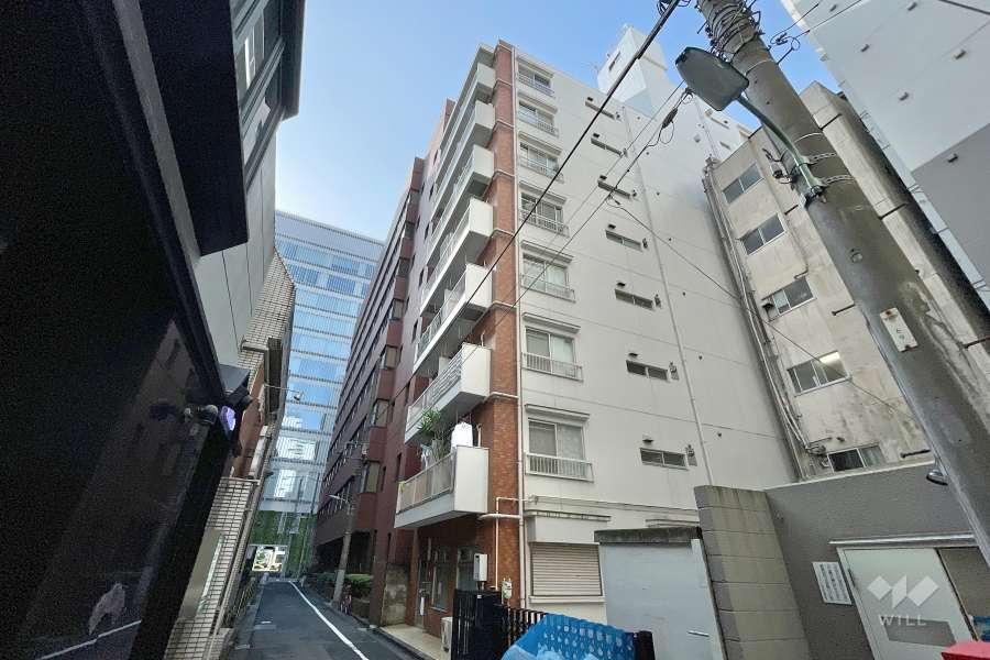 藤和西五反田コープの外観（北西側から）