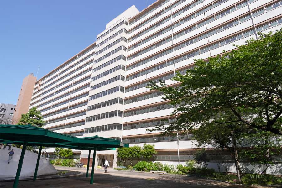 外観大森駅前住宅2号棟の外観（北東側から）