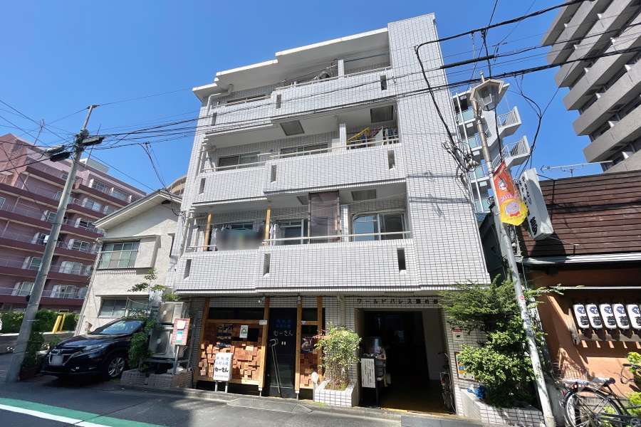 ワールドパレス旗の台の外観（北東側から）