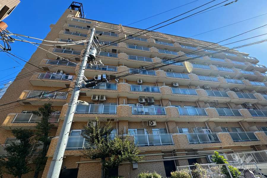 ライオンズマンション南品川の外観（北西側から）