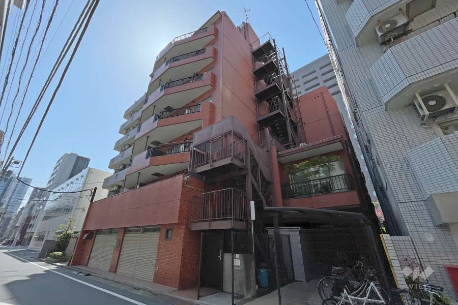 シャンボール第3大森の外観（北西側から）