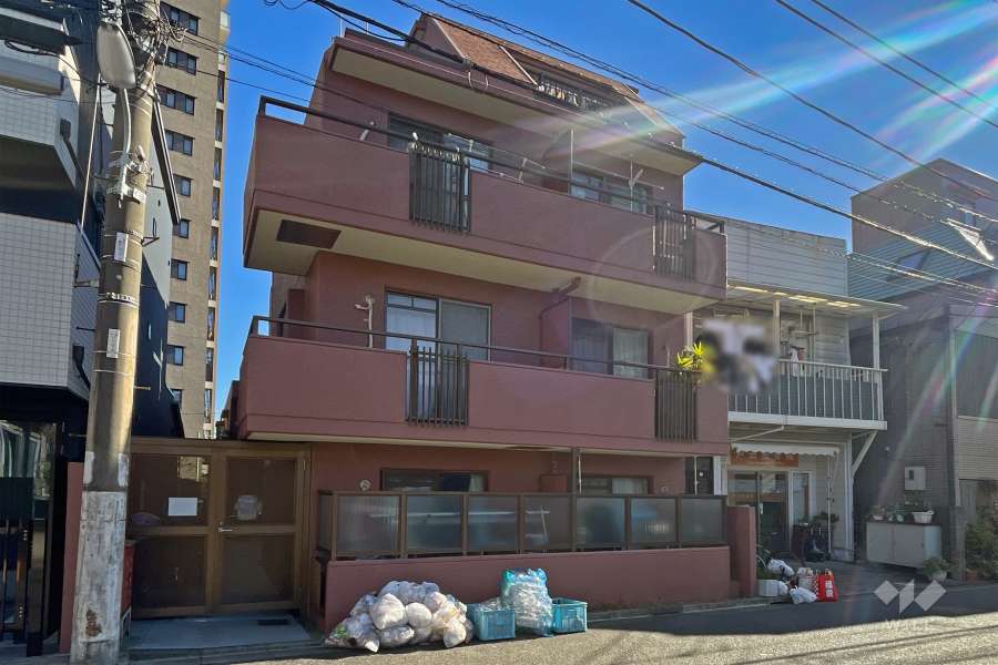 セザール中延の外観（北西側から）