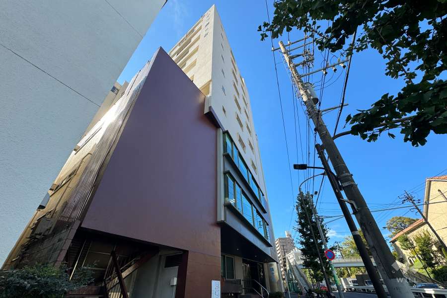 ハイツ旗の台の外観（北東側から）