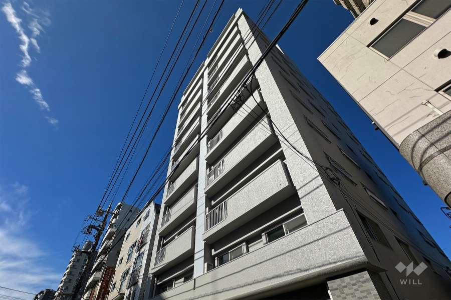 旗の台サマリヤマンションの外観（南東側から）