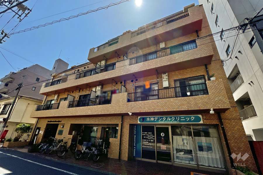 ライオンズマンション大森第8の外観（北西側から）