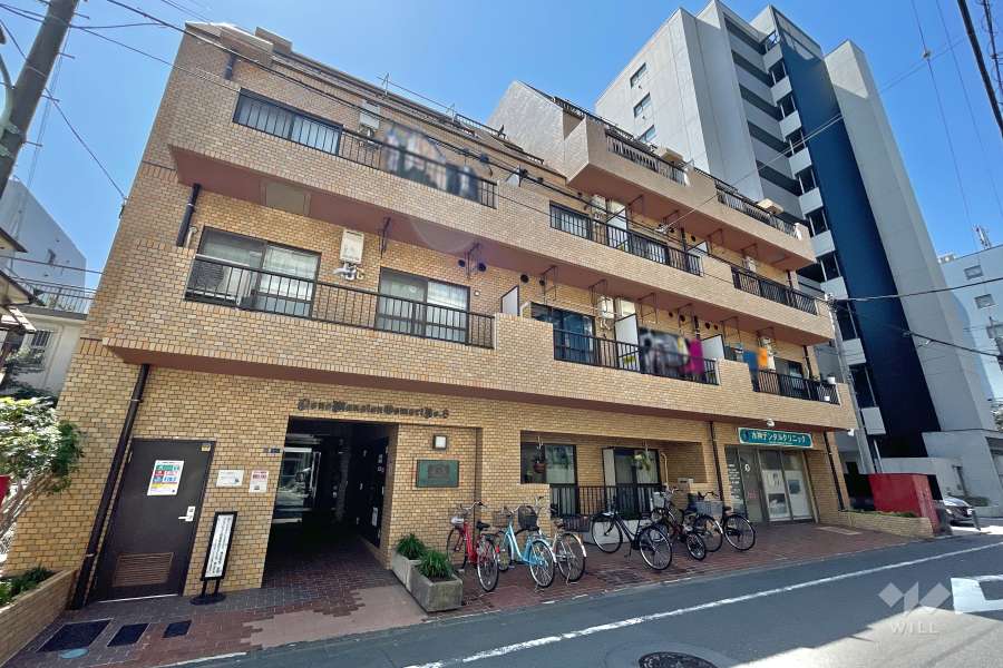 ライオンズマンション大森第8の外観（北東側から）