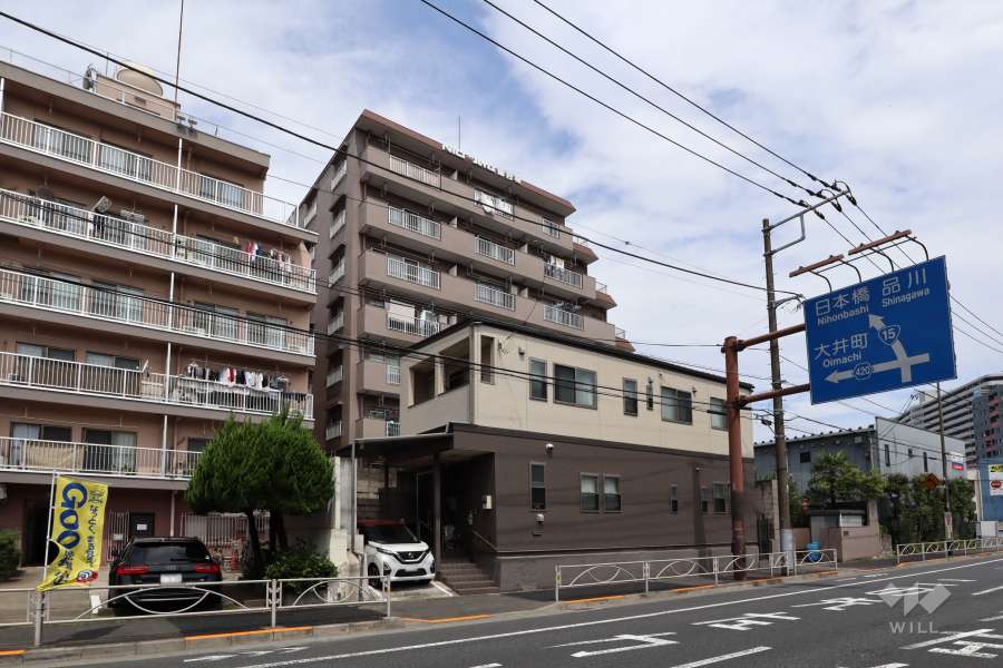 ニックハイム仙台坂の外観(南側から)