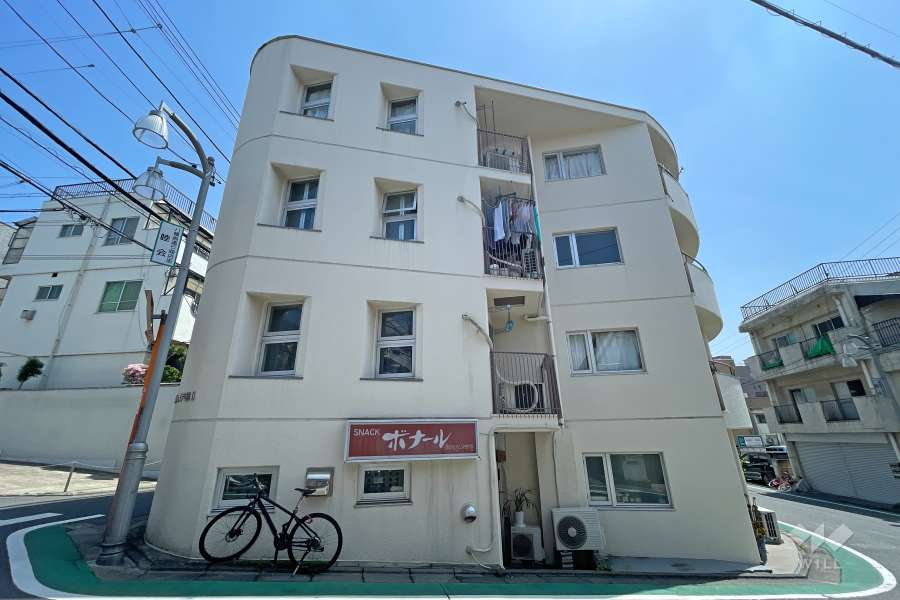 ワールドパレス戸越2の外観（北西側から）