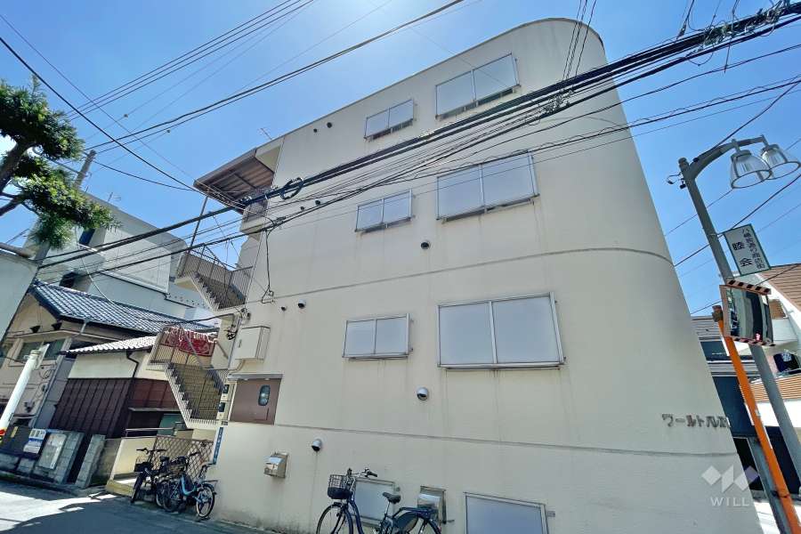 ワールドパレス戸越2の外観（北西側から）