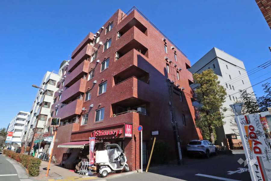 東高目黒ペアシティの外観(南西側から)