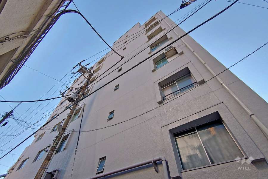 戸越サマリヤマンションの外観（北側から）