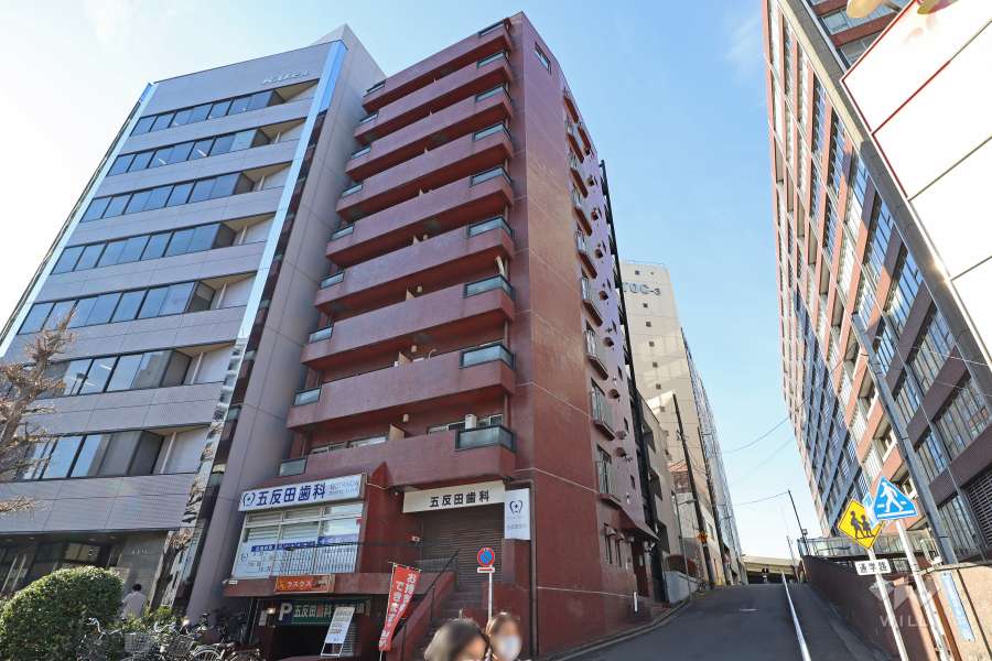 五反田ガーデンハイツの外観（東側から）