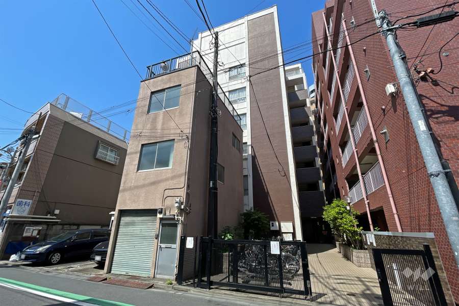 旗の台コーポラスの外観（北東側から）