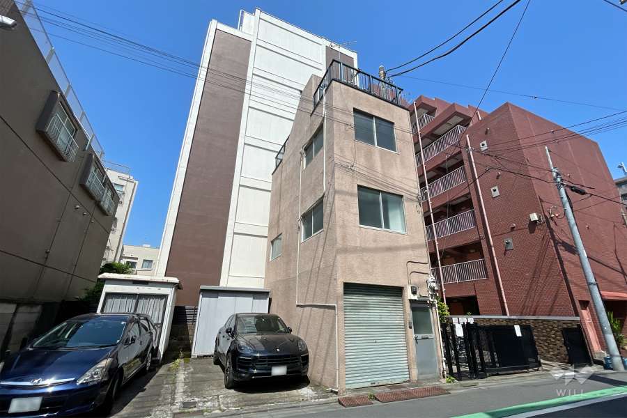 旗の台コーポラスの外観（北西側から）