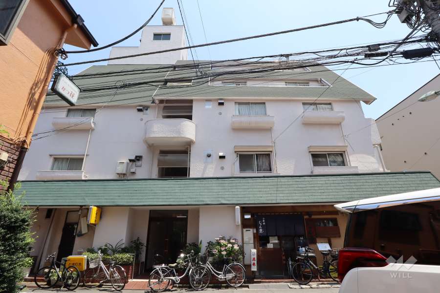 西小山ハイツの外観（北西側から）
