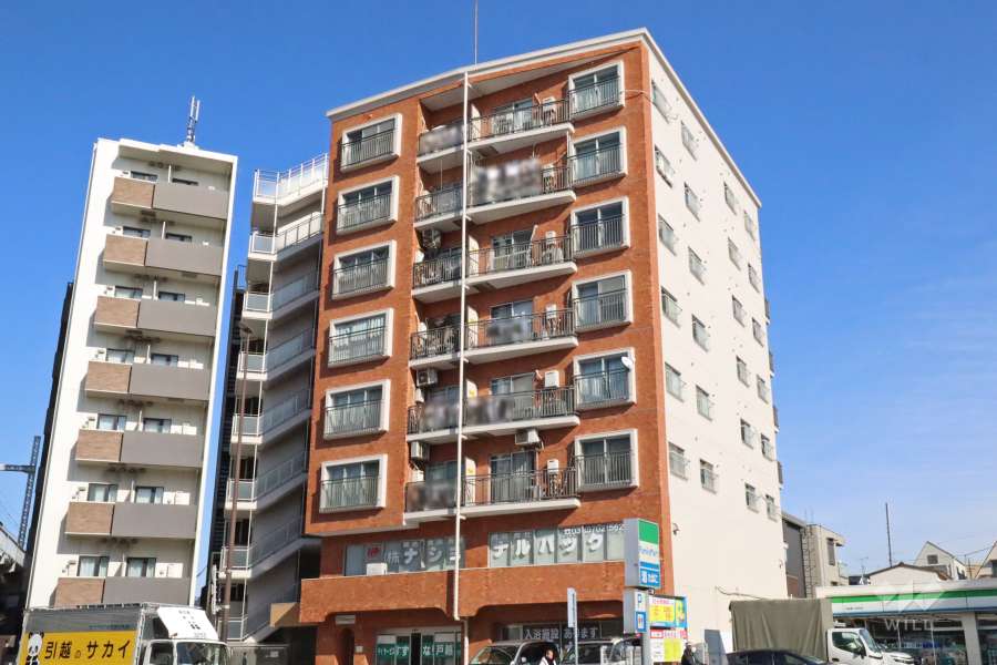 コープ中延の外観（南西側から）