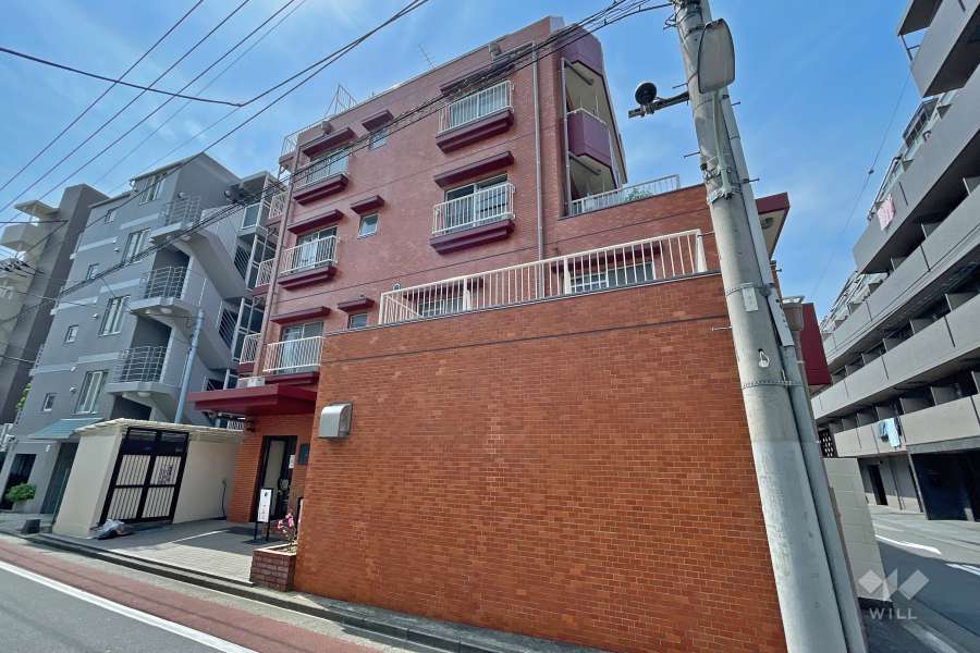 ライオンズマンション馬込第2の外観（北側から）