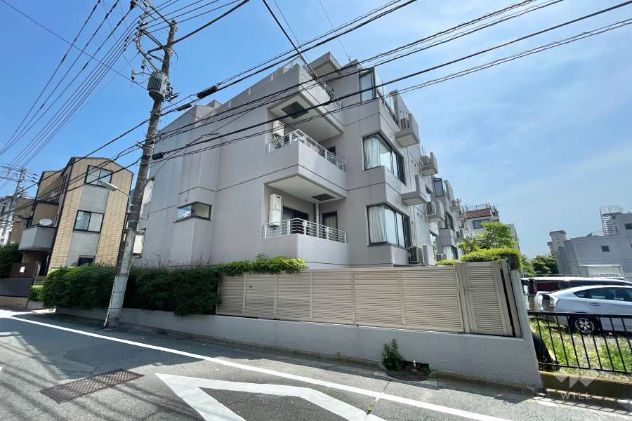馬込パークハイツの外観（南西側から）