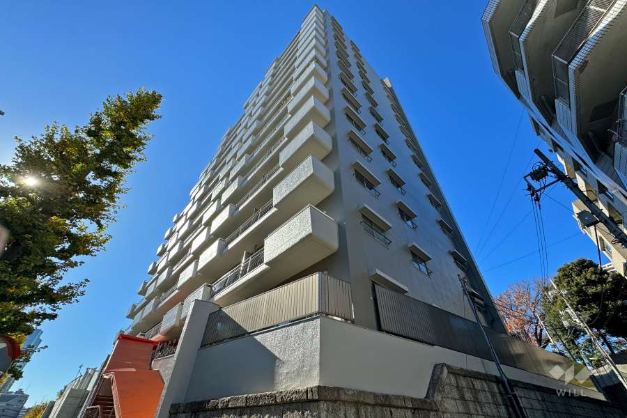 目黒グレースマンションの外観（北東側から）