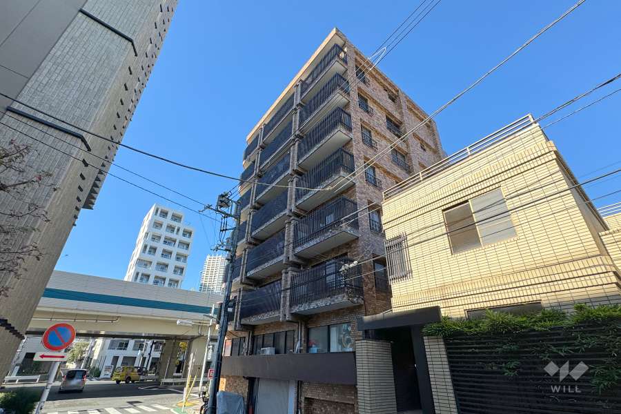 池田山セントラルホームズの外観（南東側から）
