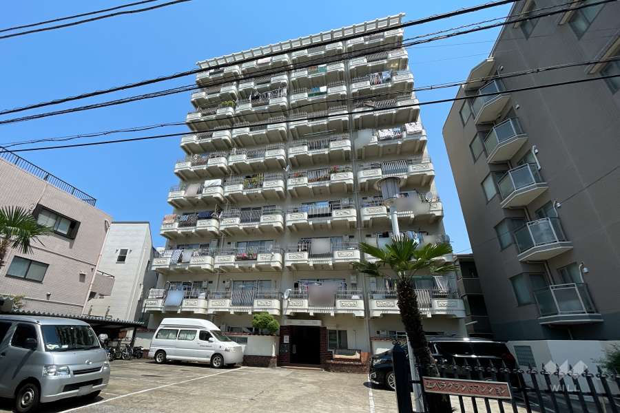 エバラグランドマンションの外観（南東側から）