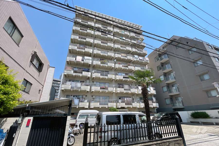 エバラグランドマンションの外観（南西側から）
