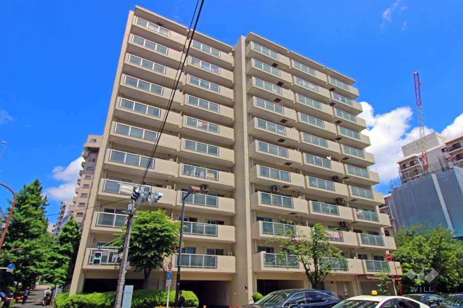 池田山コープの外観（南西側から）