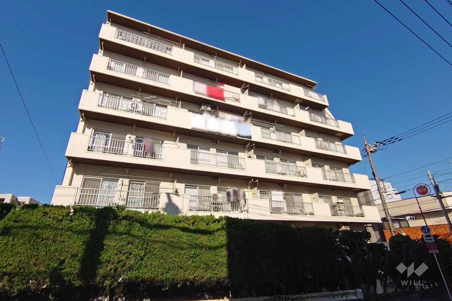 マンション目黒不動前の外観（南側から）