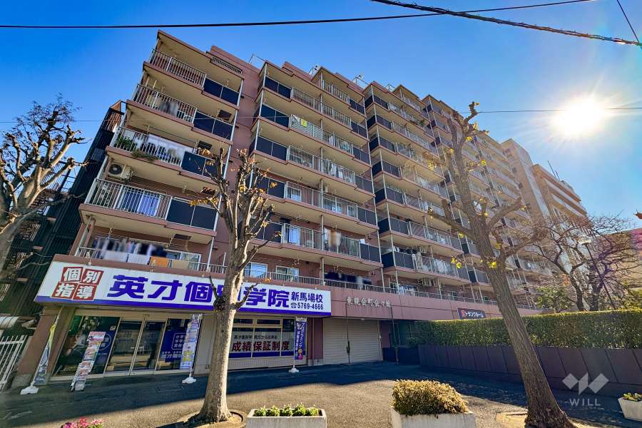 ライオンズマンション東品川の外観（北西側から）