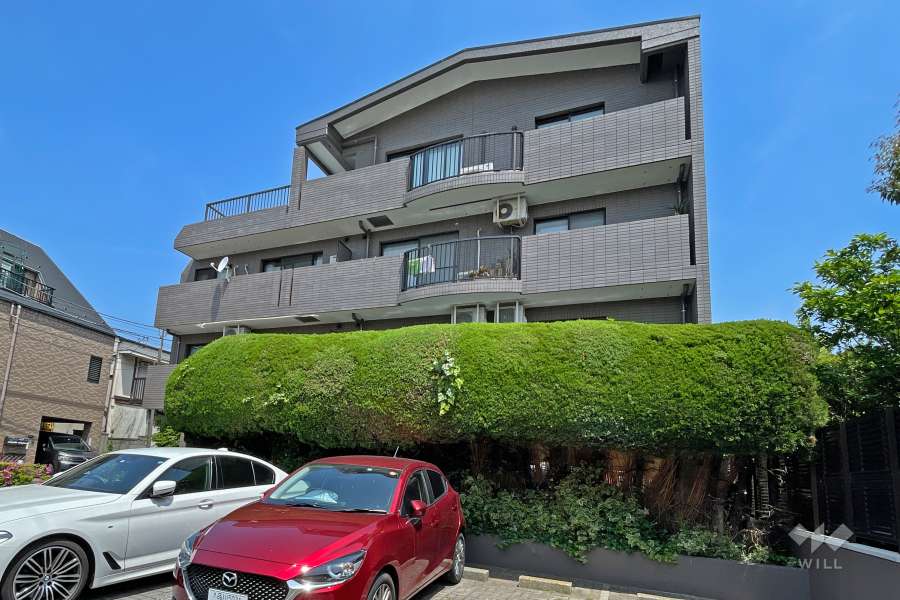 ステージ山王グランドヒルズの外観（南東側から）