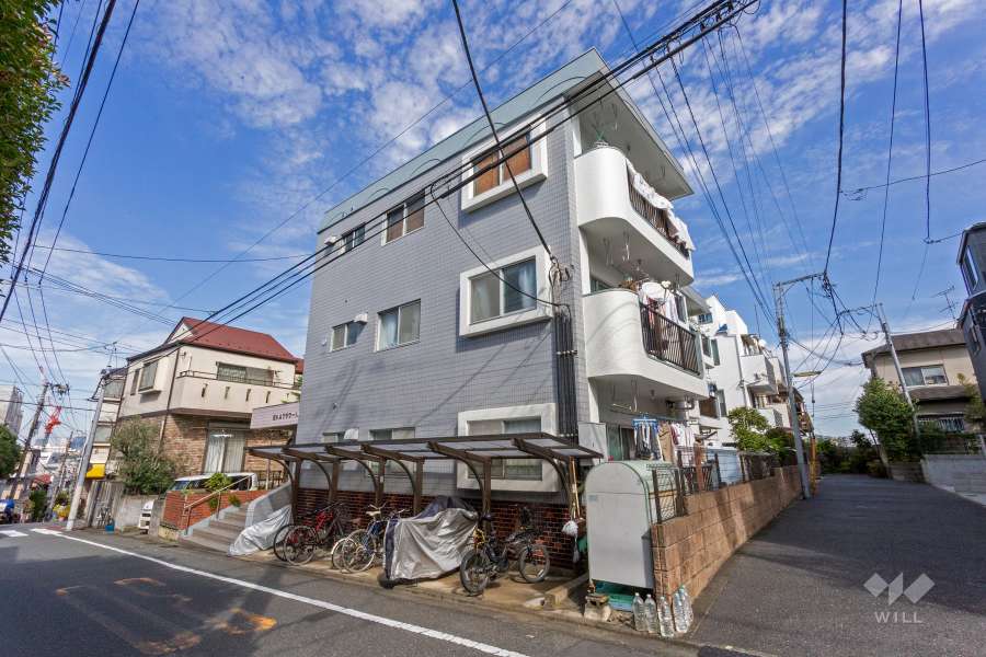 西小山フラワーハイツの外観（南西側から）