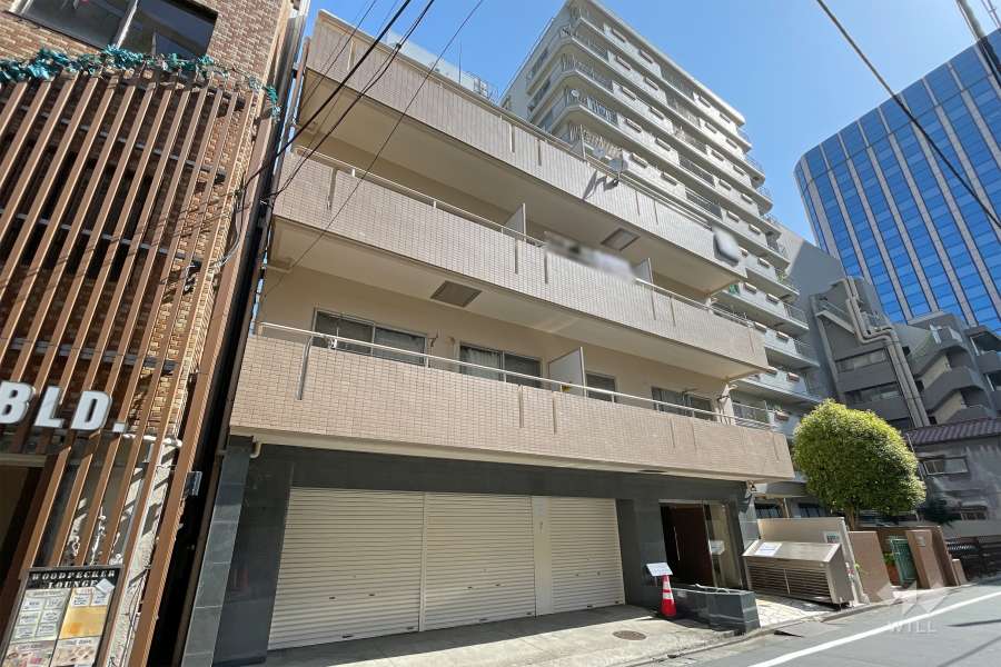 トラストステージ大森の外観（西側から）